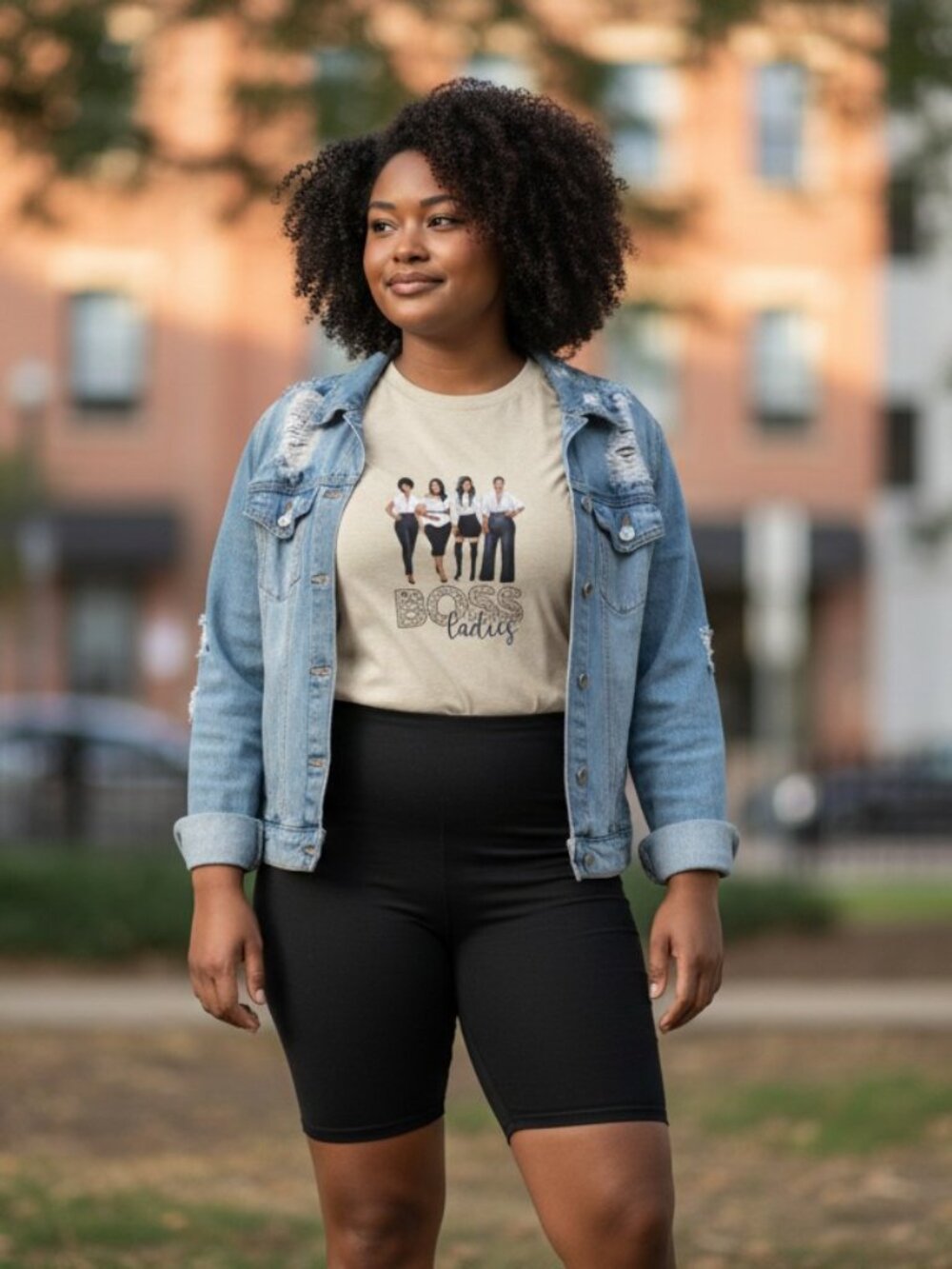 Boss Ladies Graphic Tee - Picture 5 of 6